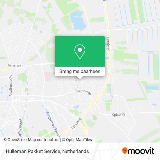 Hulleman Pakket Service kaart