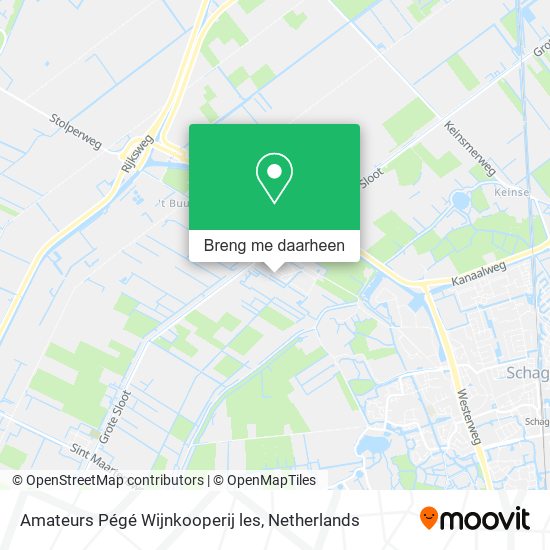 Amateurs Pégé Wijnkooperij les kaart