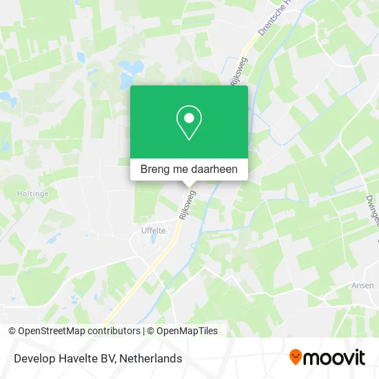 Develop Havelte BV kaart