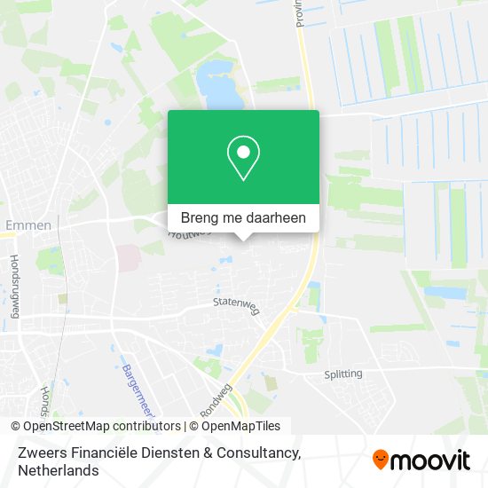 Zweers Financiële Diensten & Consultancy kaart