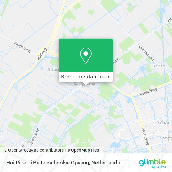 Hoi Pipeloi Buitenschoolse Opvang kaart