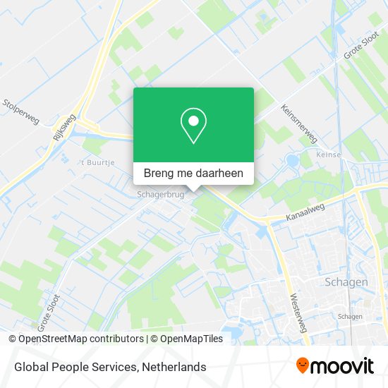 Global People Services kaart