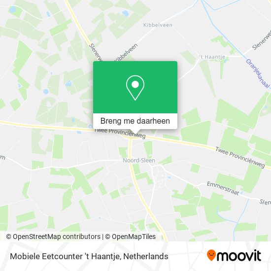 Mobiele Eetcounter 't Haantje kaart