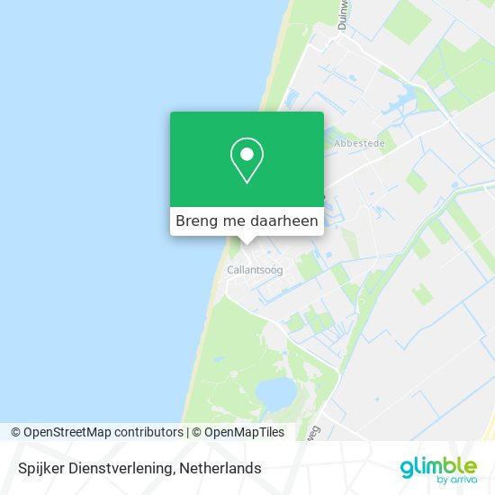 Spijker Dienstverlening kaart