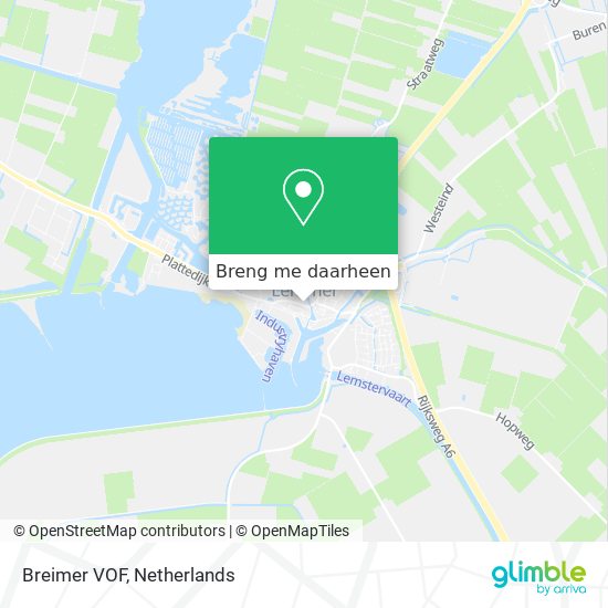 Breimer VOF kaart