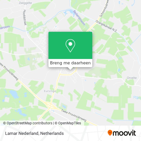 Lamar Nederland kaart
