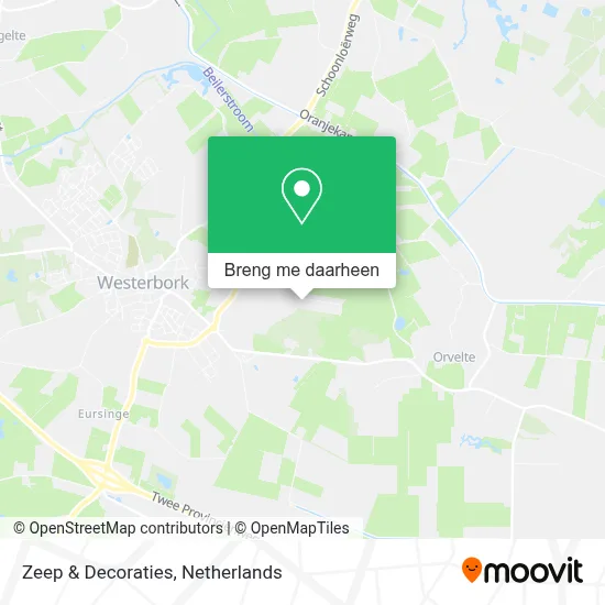 Zeep & Decoraties kaart