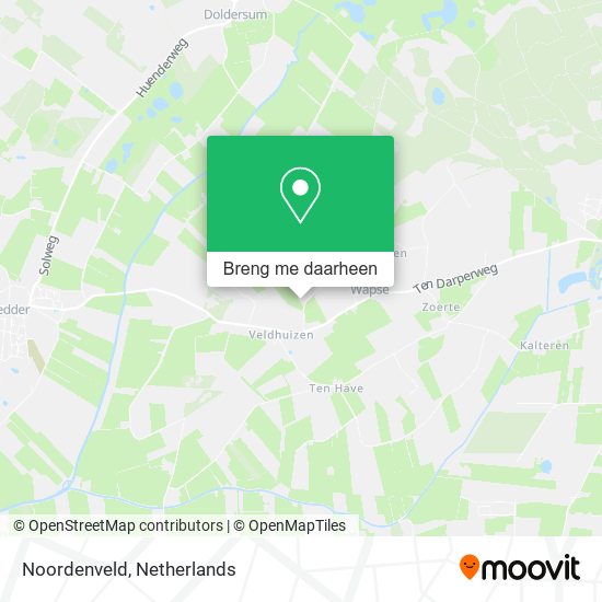 Noordenveld kaart