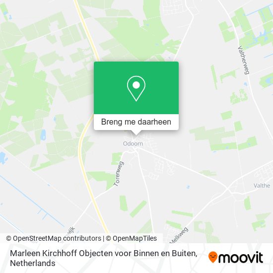 Marleen Kirchhoff Objecten voor Binnen en Buiten kaart