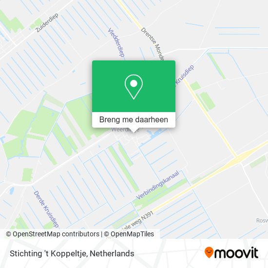 Stichting 't Koppeltje kaart
