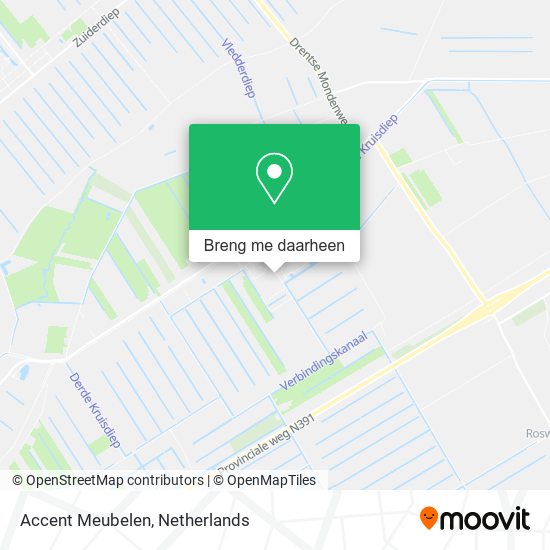 Accent Meubelen kaart