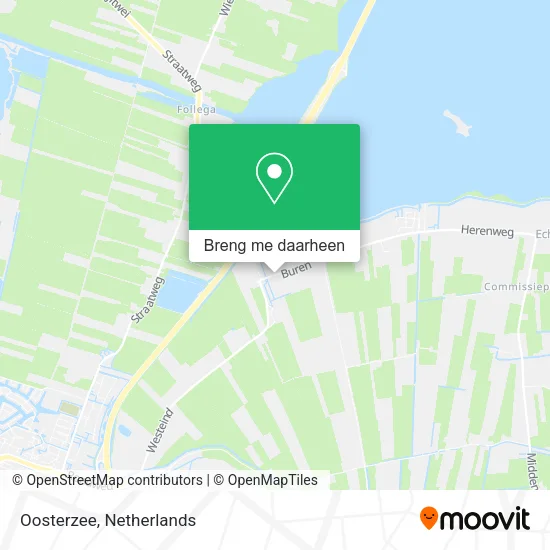 Oosterzee kaart
