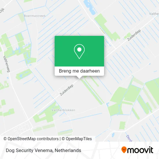 Dog Security Venema kaart