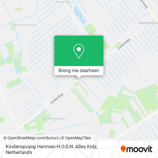 Kinderopvang Hermien H.O.D.N. Alles Kidz kaart