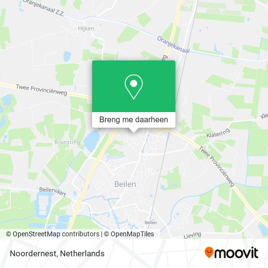 Noordernest kaart