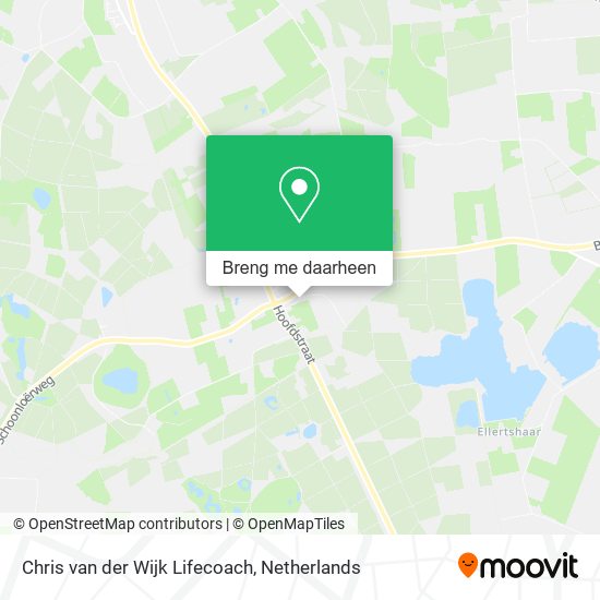 Chris van der Wijk Lifecoach kaart