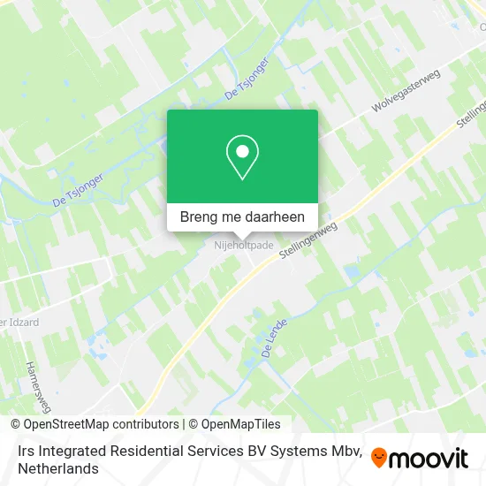 Irs Integrated Residential Services BV Systems Mbv kaart