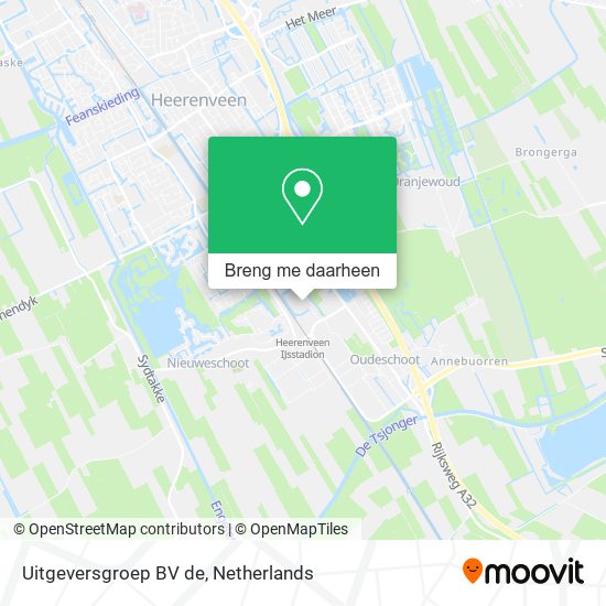 Uitgeversgroep BV de kaart