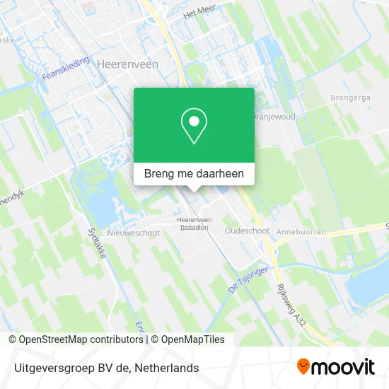 Uitgeversgroep BV de kaart