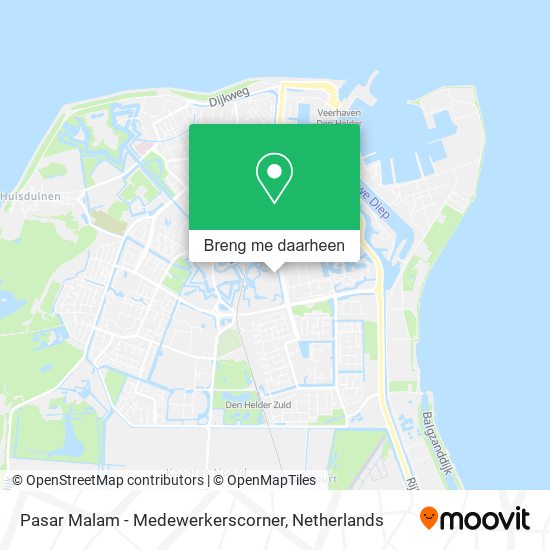 Pasar Malam - Medewerkerscorner kaart