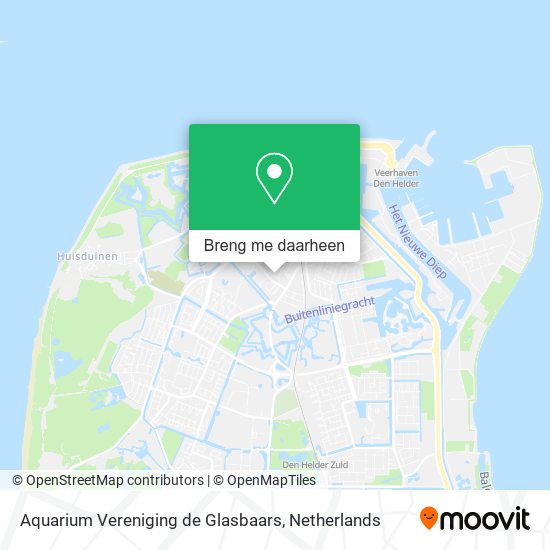 Aquarium Vereniging de Glasbaars kaart