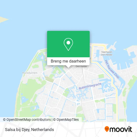 Salsa bij Djey kaart