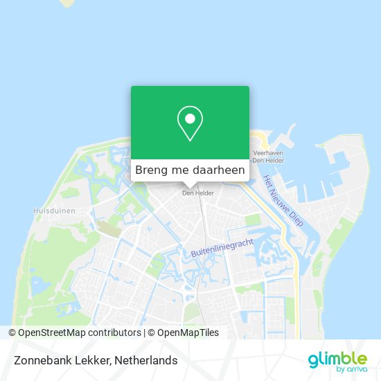 Zonnebank Lekker kaart
