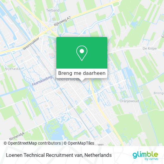 Loenen Technical Recruitment van kaart