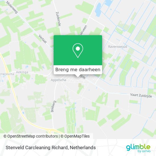 Stenveld Carcleaning Richard kaart