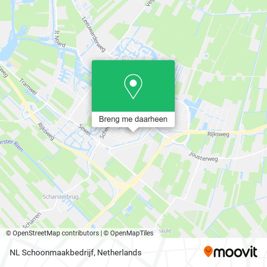 NL Schoonmaakbedrijf kaart