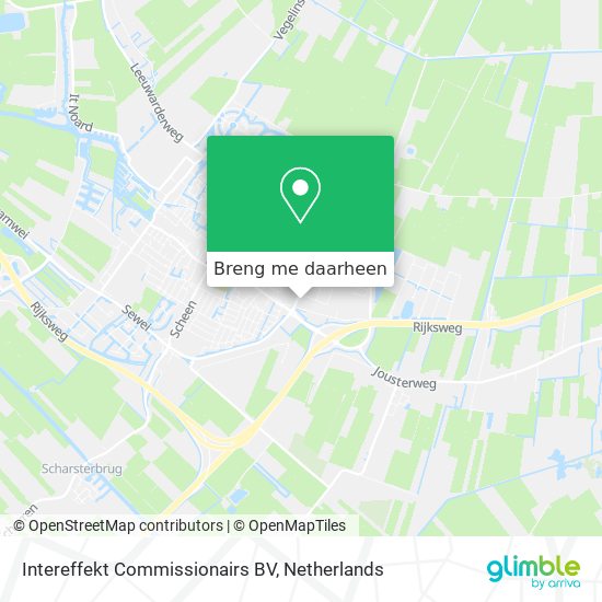 Intereffekt Commissionairs BV kaart