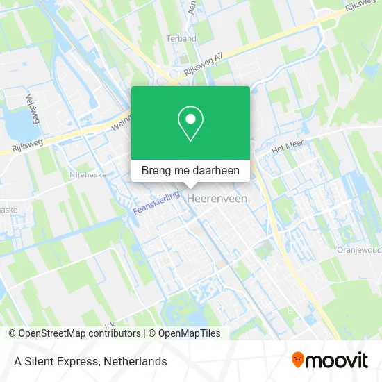 A Silent Express kaart