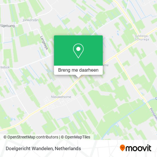 Doelgericht Wandelen kaart