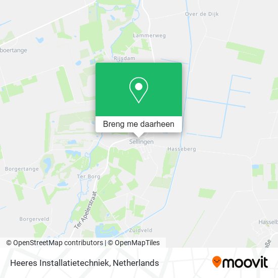 Heeres Installatietechniek kaart