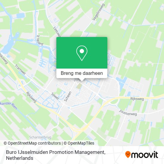 Buro IJsselmuiden Promotion Management kaart