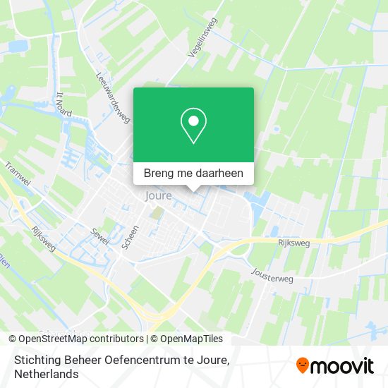 Stichting Beheer Oefencentrum te Joure kaart