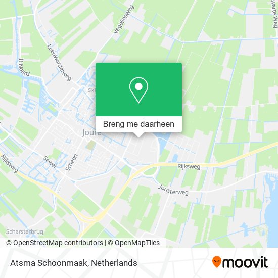 Atsma Schoonmaak kaart