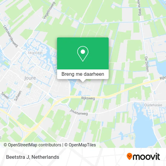 Beetstra J kaart