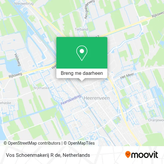 Vos Schoenmakerij R de kaart