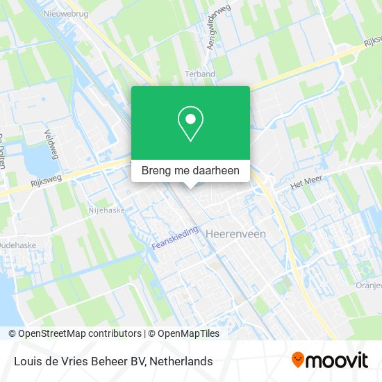 Louis de Vries Beheer BV kaart