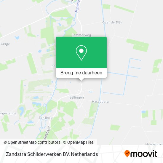 Zandstra Schilderwerken BV kaart