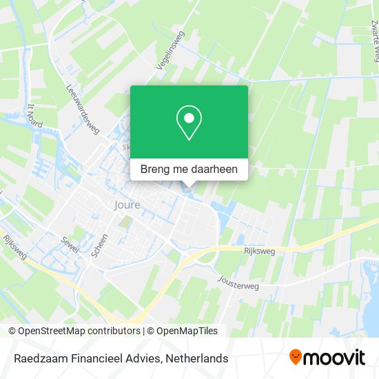 Raedzaam Financieel Advies kaart