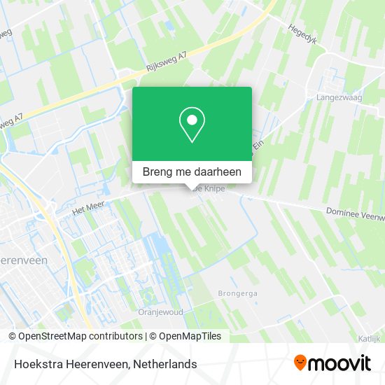 Hoekstra Heerenveen kaart