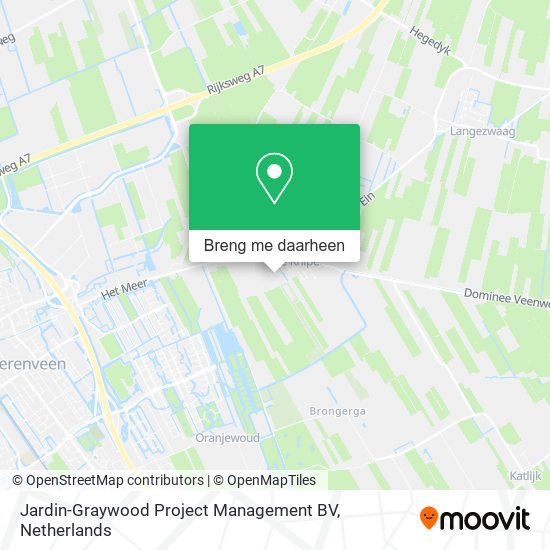 Jardin-Graywood Project Management BV kaart