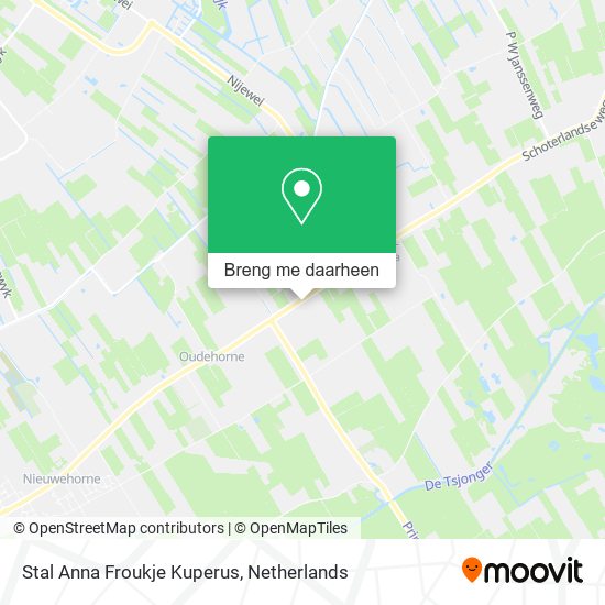 Stal Anna Froukje Kuperus kaart