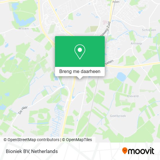 Bioniek BV kaart