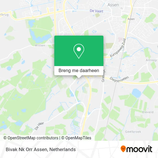 Bivak Nk Orr Assen kaart