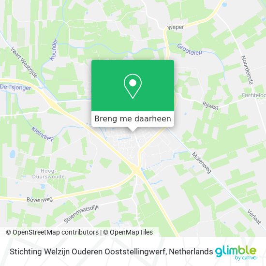 Stichting Welzijn Ouderen Ooststellingwerf kaart