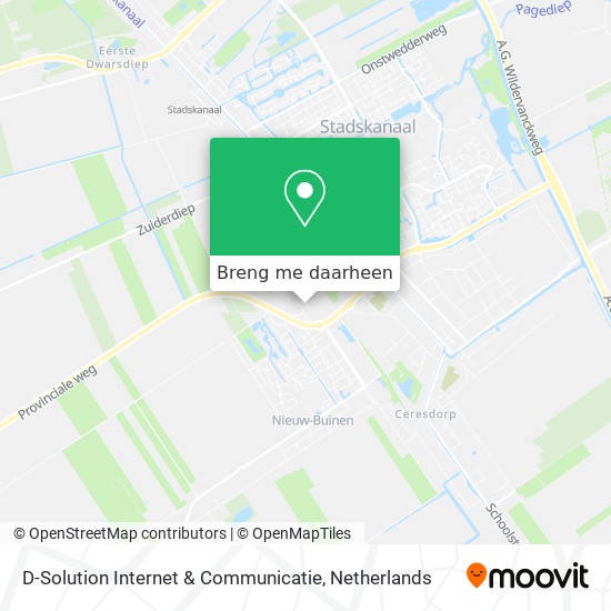 D-Solution Internet & Communicatie kaart