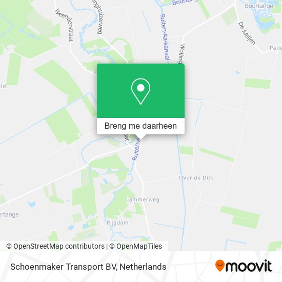 Schoenmaker Transport BV kaart